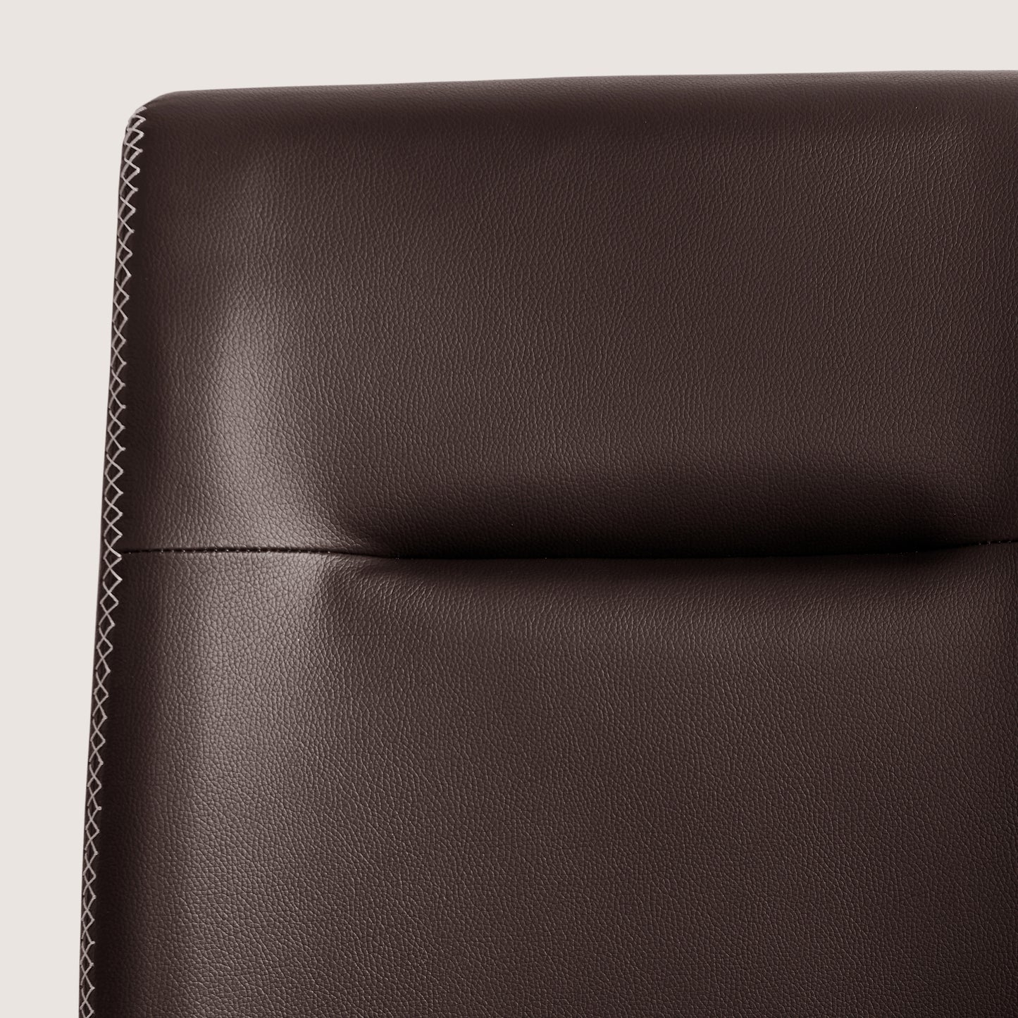 CHUN YI Modern Farmhouse Faux Leather Dining Chairs, Upholstered Kitchen Chairs
