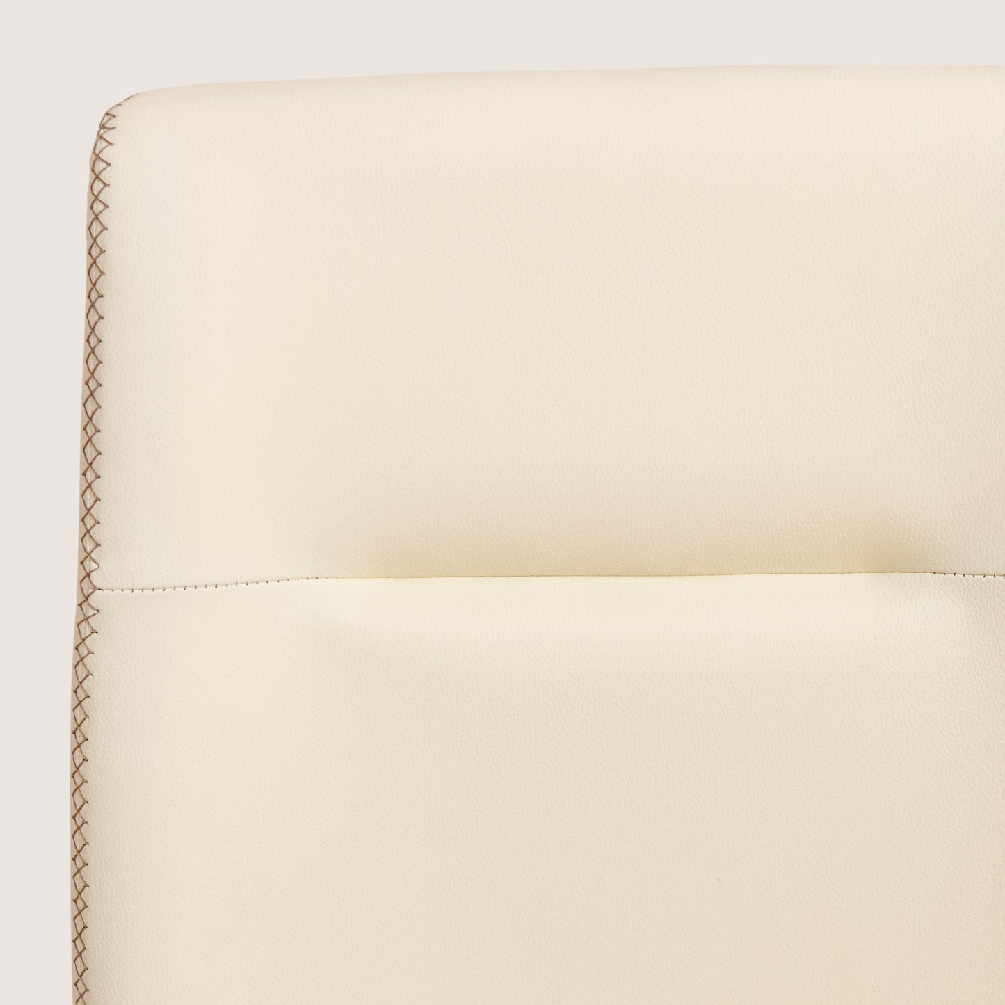 CHUN YI Modern Farmhouse Faux Leather Dining Chairs, Upholstered Kitchen Chairs